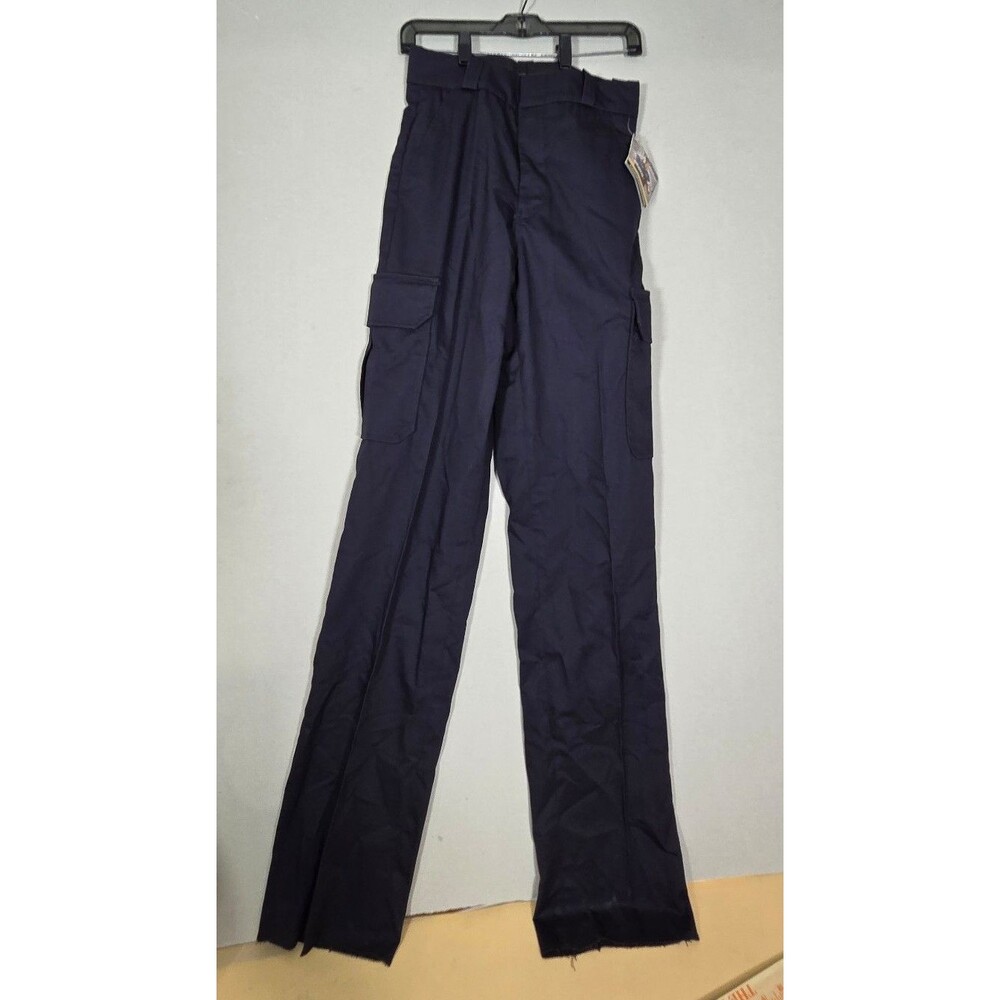 Elbeco E614R TekTwill Cargo Pants Men’s size  28 Navy Unhemmed